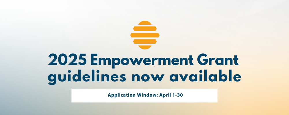2025 Empowerment Grant Website Header 03.04.2025